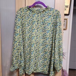 Floral blouse by Rachel Zoe Size XL